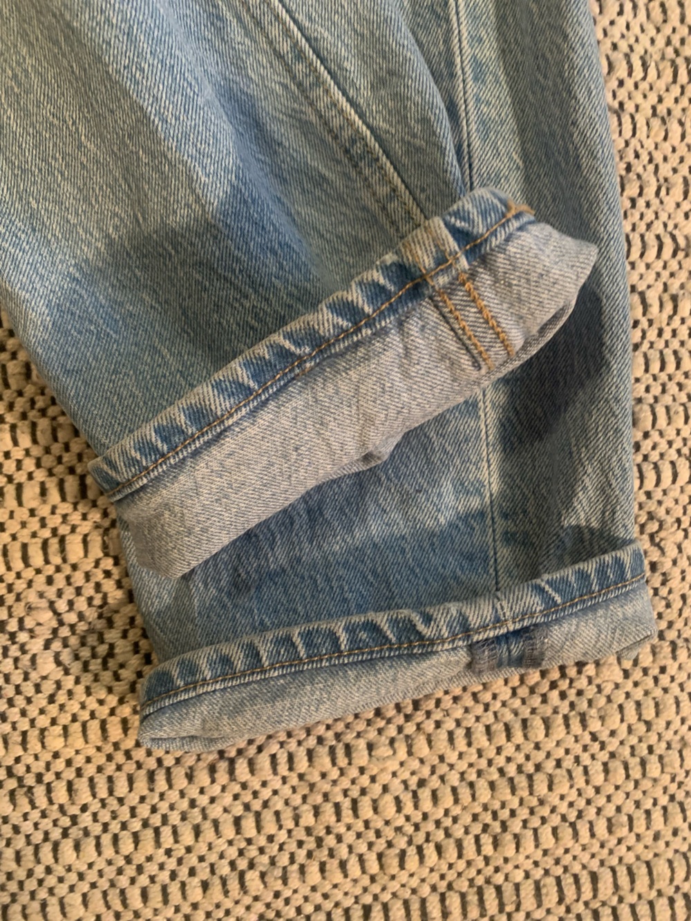 Levi's 70s High Straight Leg High Rise Light Wash Jeans W25 L29 - Picture 9 of 14
